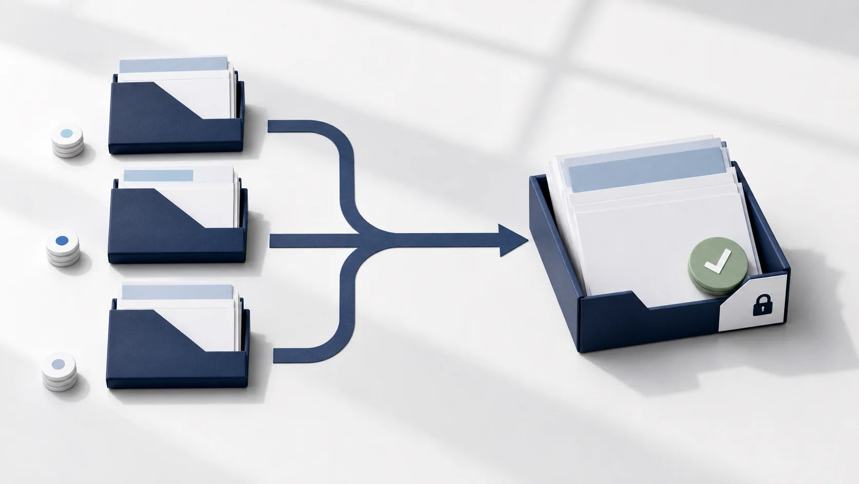 Several information-return packets consolidated into one secure electronic filing submission